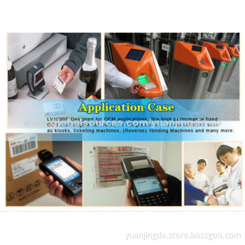 IP54 Industrial Embedded Barcode Reader Module for Kiosk, Water- and Dust-resistant